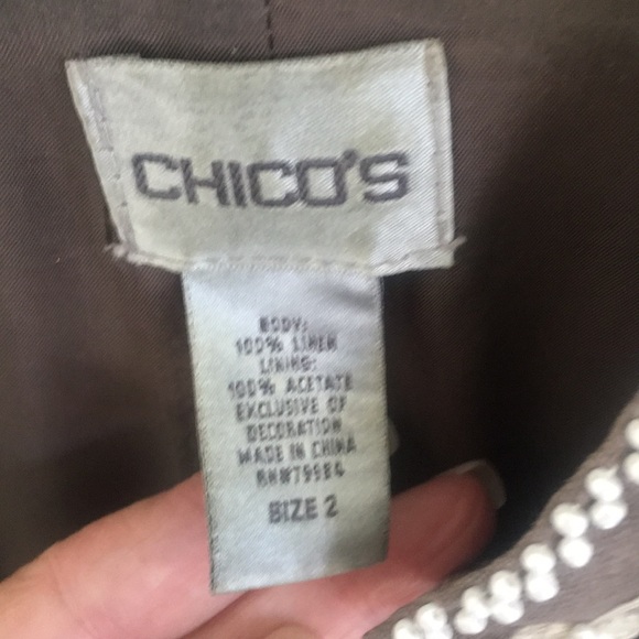 Linen jacket - Picture 2 of 5